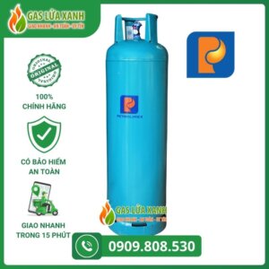 Bình gas Petrolimex 45kg màu xanh
