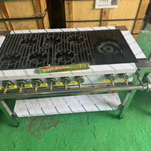 Bếp gas công nghiệp Hàn Quốc 1 họng to 6 họng nhỏ