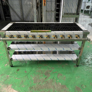 Bếp gas công nghiệp Hàn Quốc 10 họng nhỏ