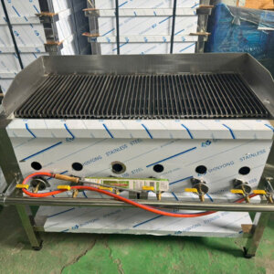 bếp nướng than nhân tạo bằng gas