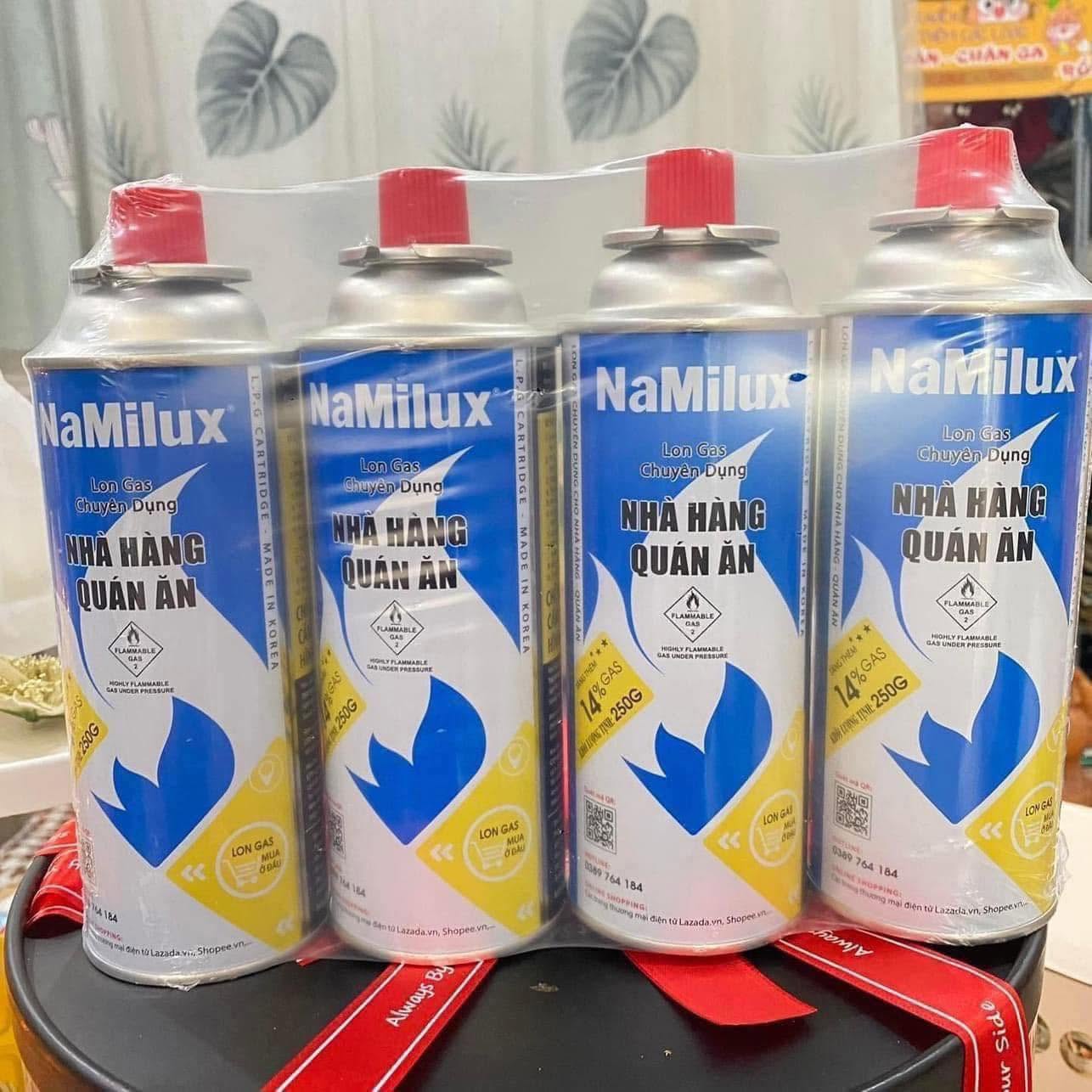 Mua sỉ bình gas mini Namilux cho quán ăn Mua sỉ bình gas mini Namilux cho quán ăn